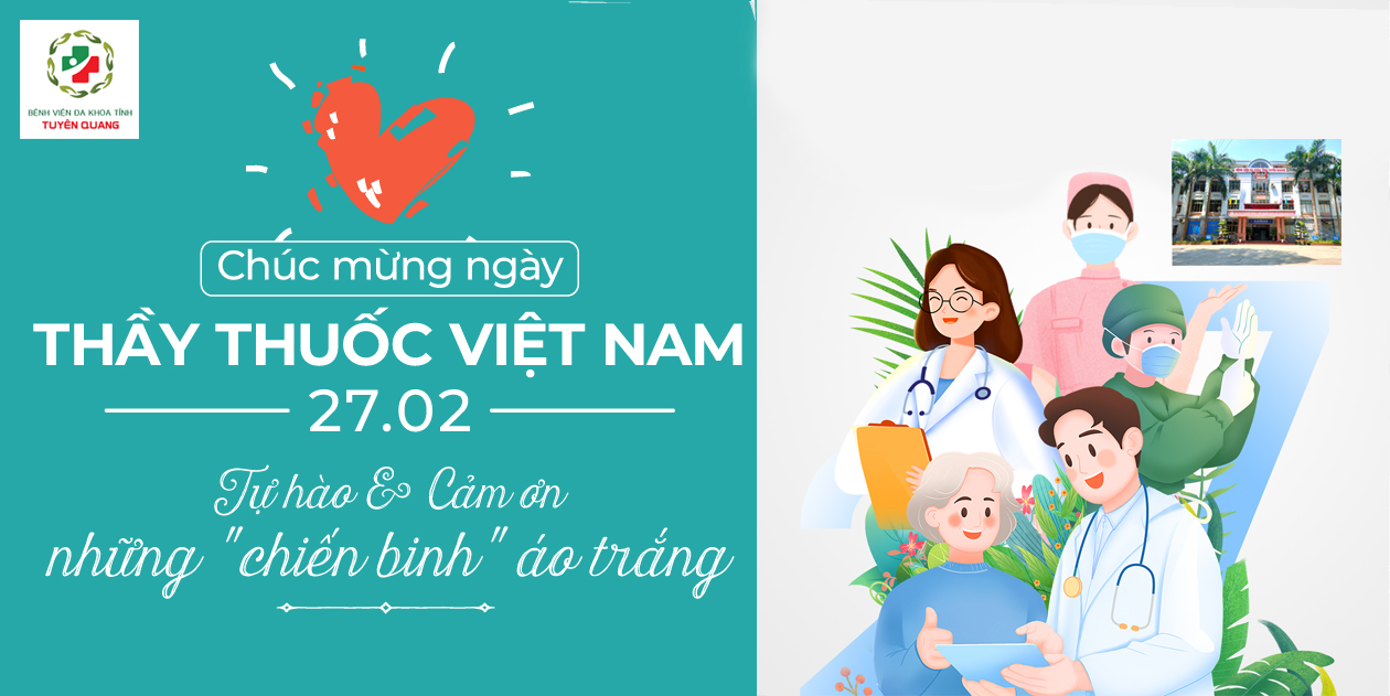 Chúc mừng kỷ niệm 69 năm ngày Thầy thuốc Việt Nam 27-2