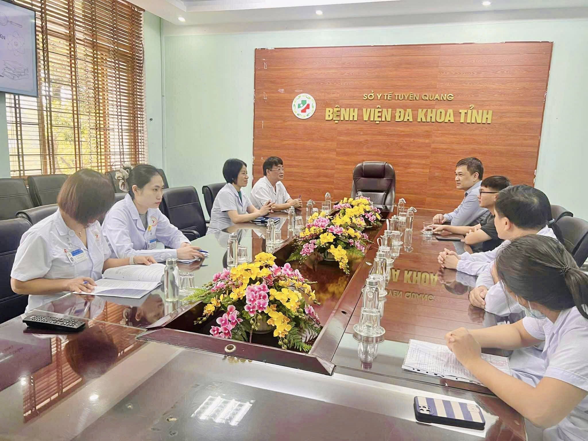 BỆNH VIỆN ĐA KHOA TỈNH TUYÊN QUANG PHỐI HỢP CÙNG BỆNH VIỆN BẠCH MAI TỔ CHỨC KHOÁ ĐÀO TẠO CẬP NHẬT MỘT SỐ CHUYÊN ĐỀ XÉT NGHIỆM