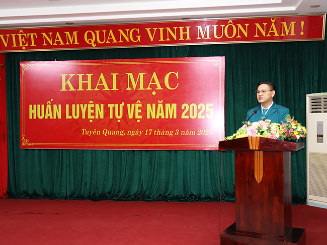 HUẤN LUYỆN DÂN QUÂN TỰ VỆ NĂM 2025