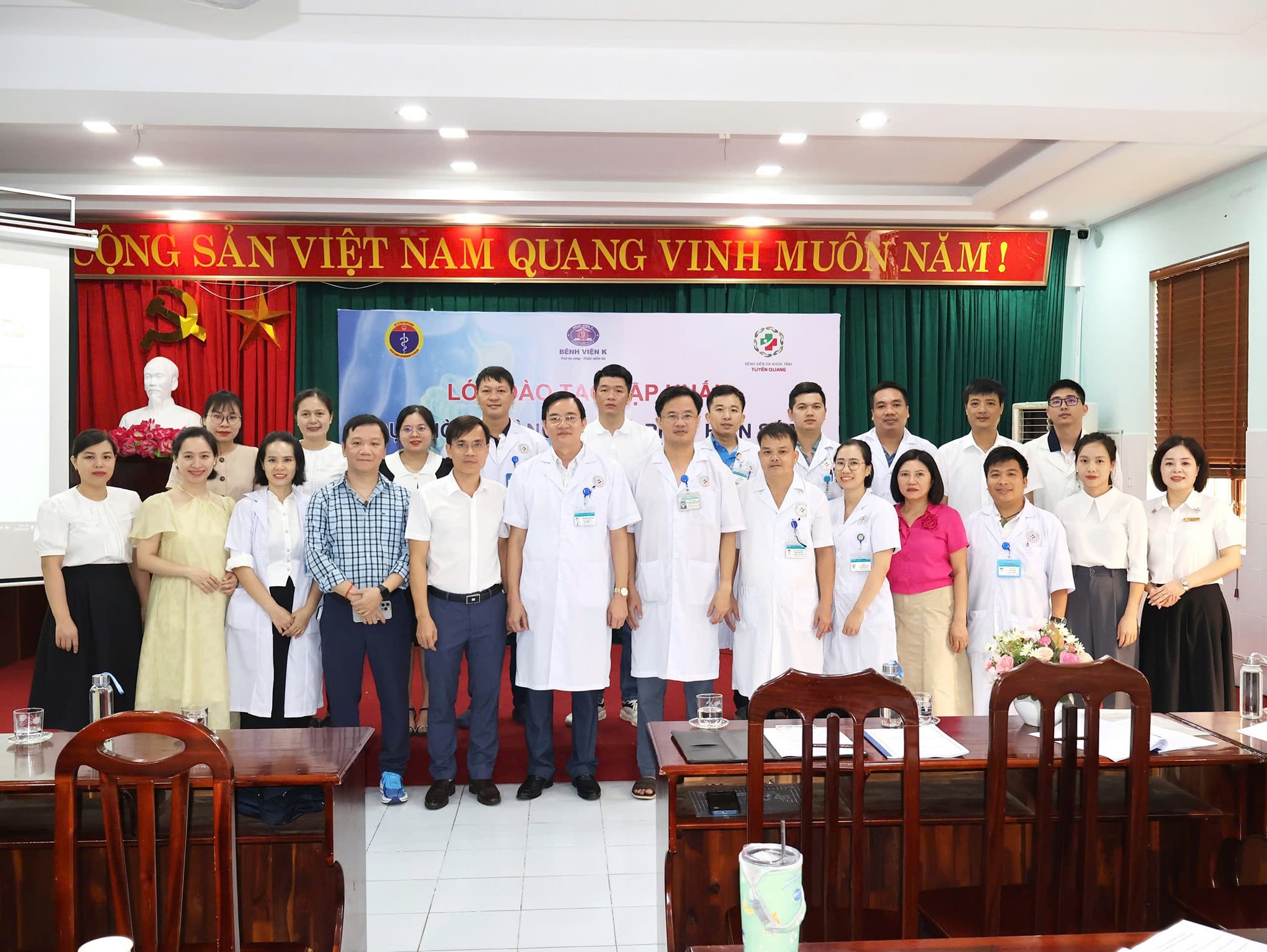 TẬP HUẤN DỰ PHÒNG, SÀNG LỌC VÀ PHÁT HIỆN SỚM UNG THƯ ĐƯỜNG TIÊU HÓA