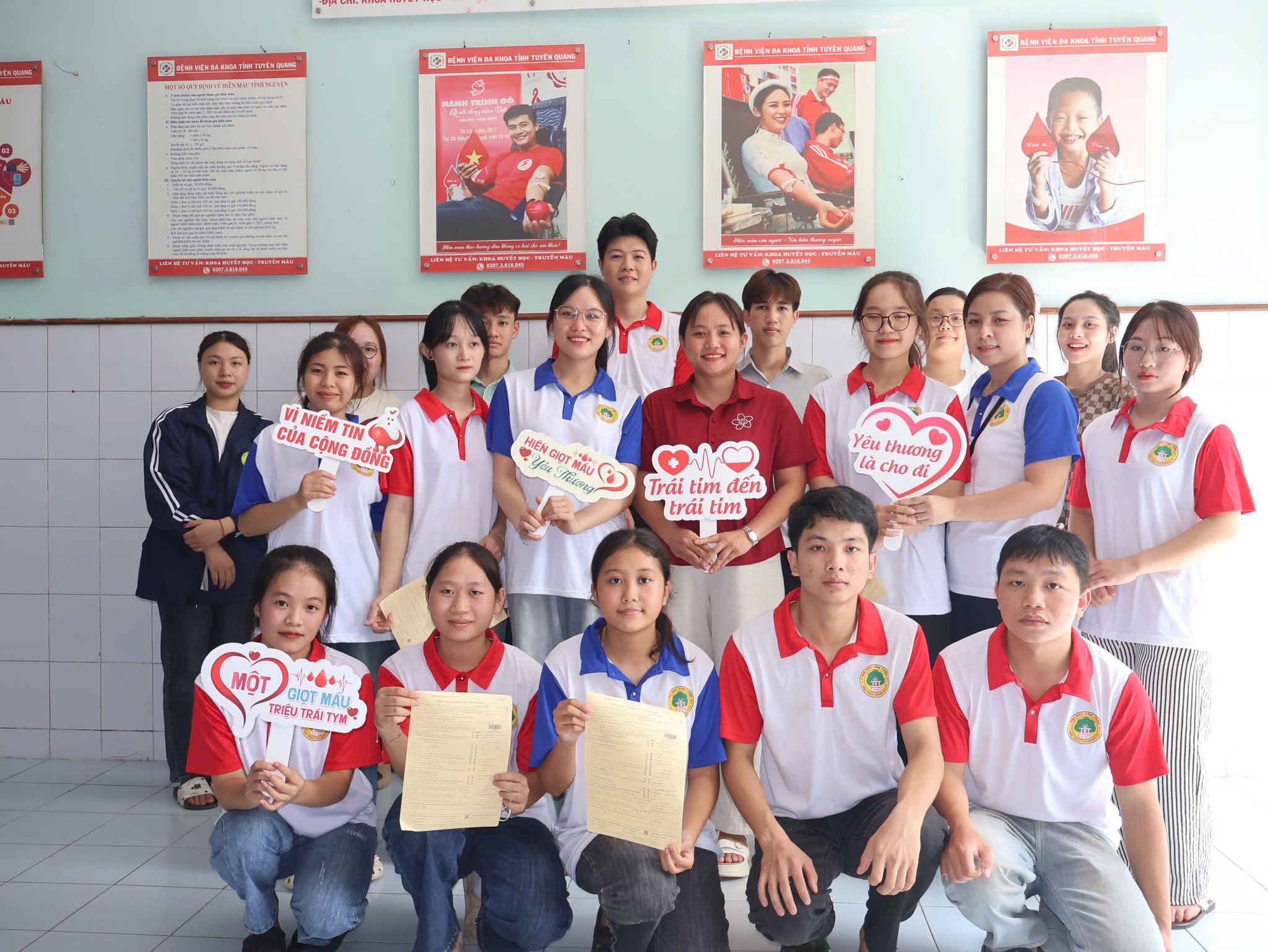 LỜI CẢM ƠN❤️ Tri ân sự đồng hành quý báu trong hoạt động hiến máu tình nguyện “Một giọt máu cho đi – Một cuộc đời ở lại”