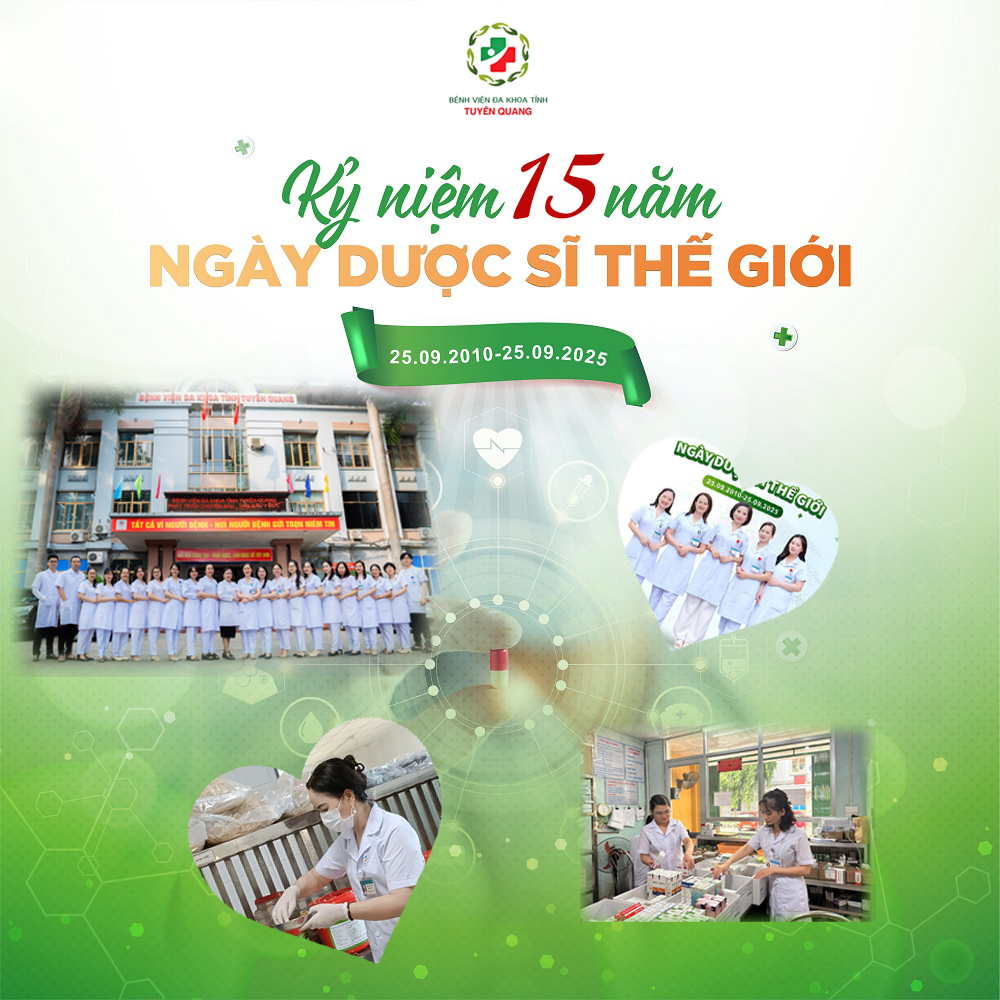 Tri ân Ngày Dược sĩ Thế giới 25/9