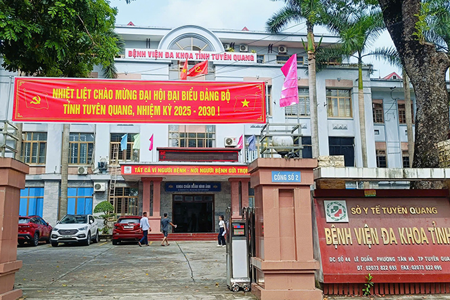 NHIỆT LIỆT CHÀO MỪNG ĐẠI HỘI ĐẠI BIỂU ĐẢNG BỘ TỈNH TUYÊN QUANG LẦN THỨ I, NHIỆM KỲ 2025-2030