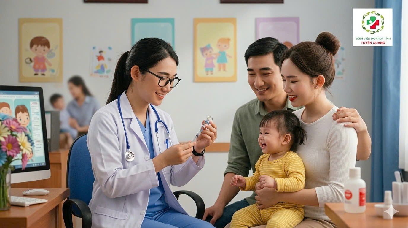 TIÊM CHỦNG ĐẦY ĐỦ – ĐÚNG LỊCH: TẤM LÁ CHẮN BẢO VỆ SỨC KHỎE CHO TRẺ